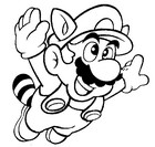 Online coloring page Super Mario