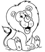 Online coloring page Animals