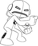 Online coloring page Ben 10