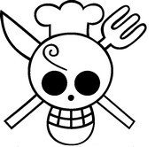 Online coloring page One Piece