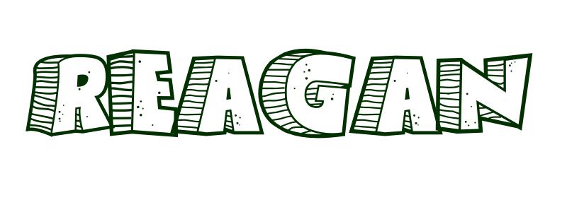 Fonts For The Name Reagan