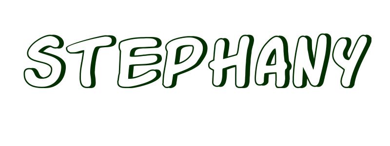 Coloring-Page-First-Name Stephany
