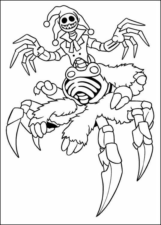 Poppy Playtime 5 El Prototipo Dibujos Para Colorear Para Imprimir 