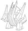 Coloring page Archaludon