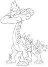 Desenho para colorir Raging Bolt