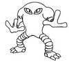 Imagini de colorat Hitmonlee