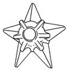 Imagini de colorat Staryu