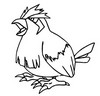 Coloring page Pidgey