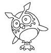 Imagini de colorat Hoothoot