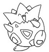 Coloriage Togepi