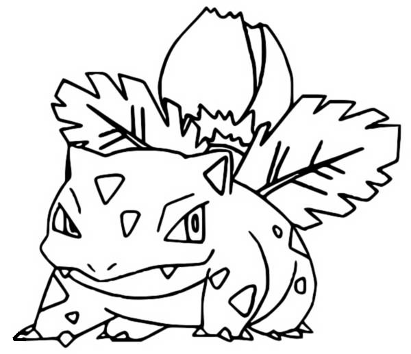 Cómo dibujar y colorear a IVYSAUR (Pokémon GO)