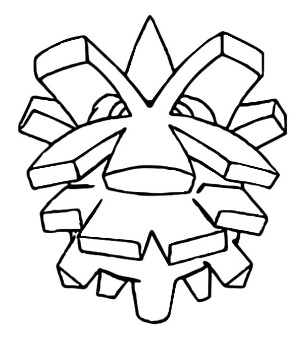 pokemon para colorir 204 –  – Desenhos para Colorir