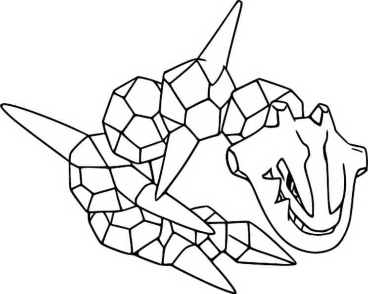 Mega-Steelix  Onix pokemon, Pokémon oras, Pokemon coloring pages