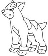 Målarbok Houndour