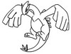 Kolorowanka Lugia