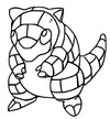 Boyama Sayfası Sandshrew