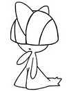 Dibujo para colorear Ralts