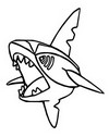 Desenho para colorir Sharpedo