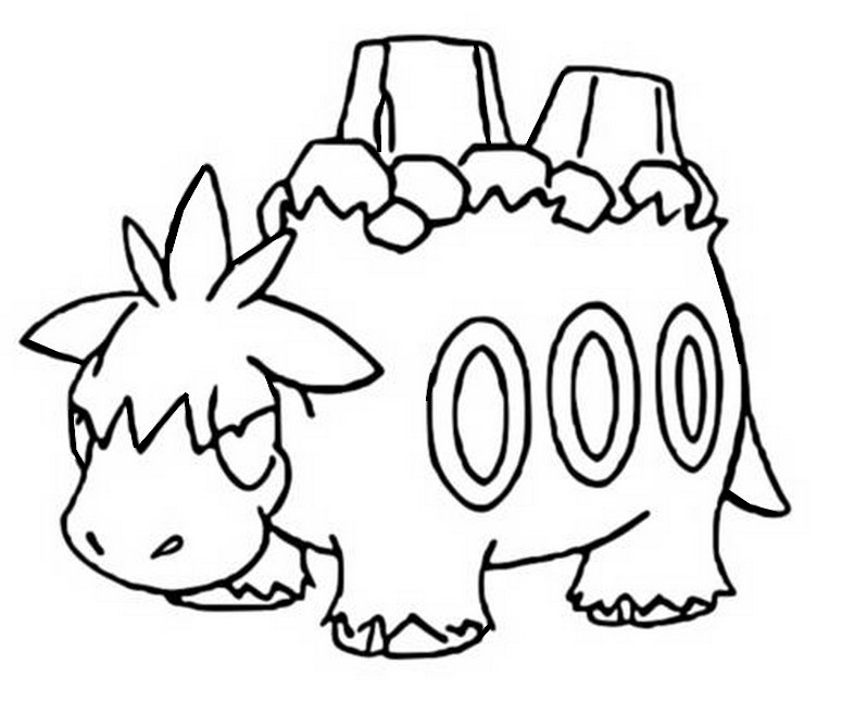 pokemon para colorir 396 –  – Desenhos para Colorir