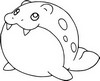 Dibujo para colorear Spheal