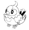 Coloring page Starly