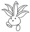 Desenho para colorir Oddish