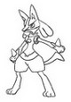 Kolorowanka Lucario