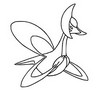 Imagini de colorat Cresselia