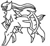 Kolorowanka Arceus