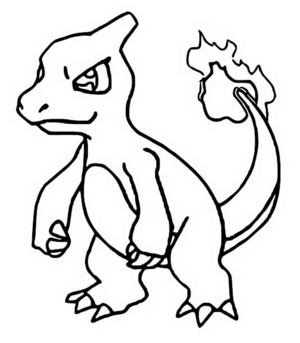 Desenho de Charmeleon para colorir  Desenhos para colorir e imprimir gratis