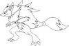 Coloring page Zoroark