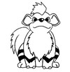 Kolorowanka Growlithe