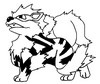 Omalovánek Arcanine