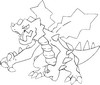 Coloring page Druddigon