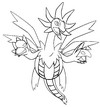 Dibujo para colorear Hydreigon