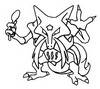 Coloriage Kadabra