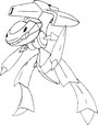 Disegno da colorare Genesect