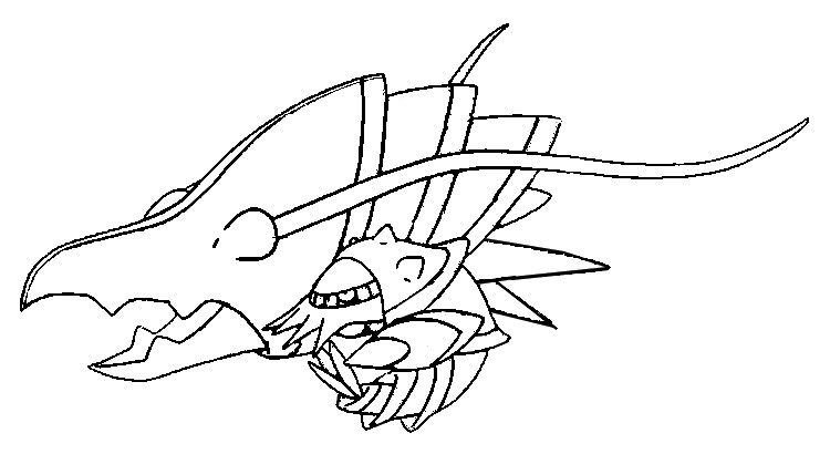 Desenhos para colorir de desenho do pokémon giratina para colorir  