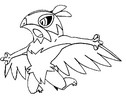 Fargelegging Tegninger Hawlucha