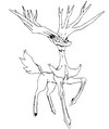 Malebøger Xerneas