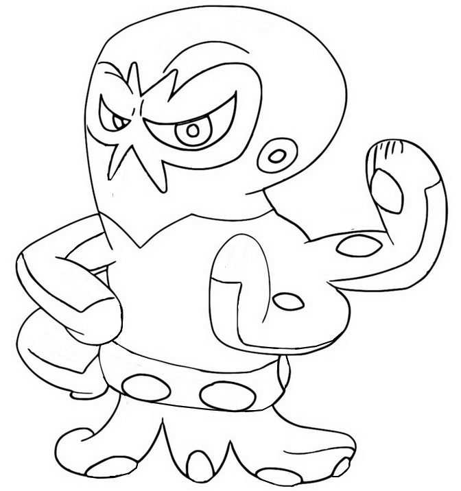 Desenho para colorir Pokémon popular 2022 : Tipo normal 3