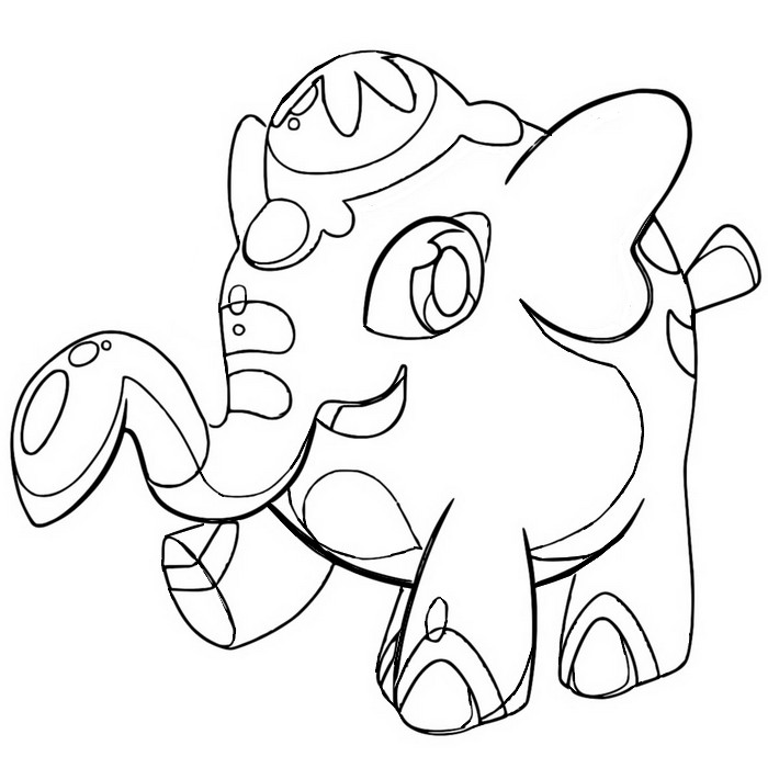 Dibujos para colorear Pokemon - Cufant - Dibujos Pokemon