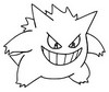 Disegno da colorare Gengar