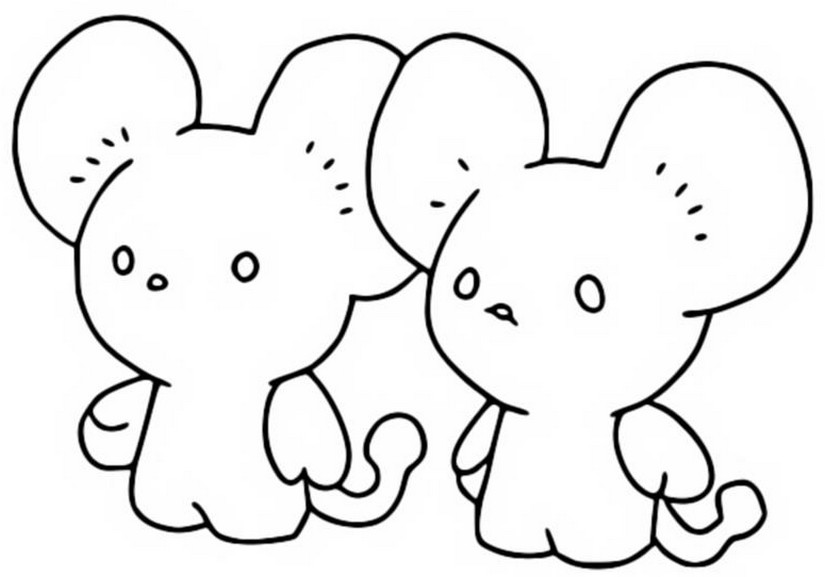 desenhos para colorir kawaii 386 –  – Desenhos para Colorir