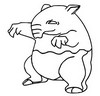 Imagini de colorat Drowzee