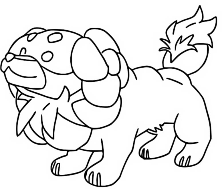 7 Desenhos de Pokémon Fidough para Imprimir e Colorir