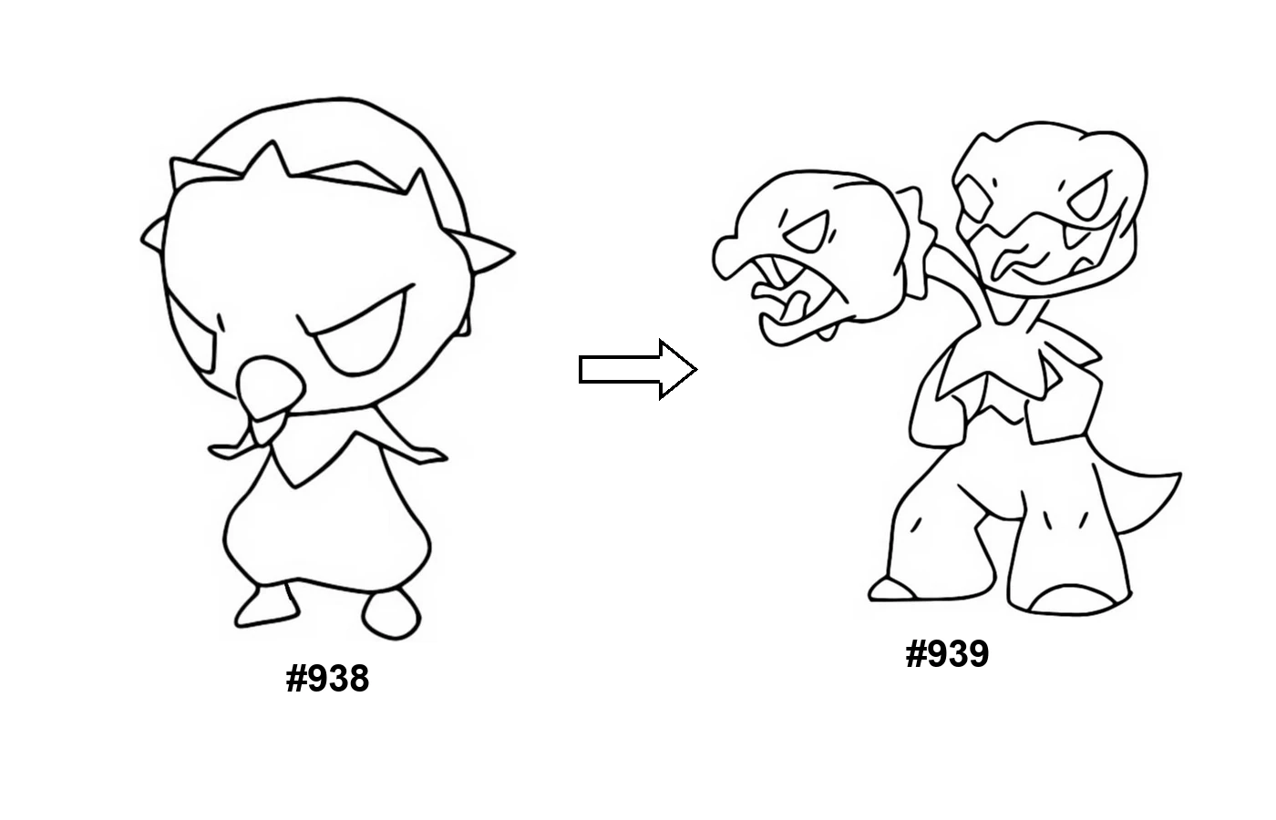 Pokémon evolution coloring page Capsakid
